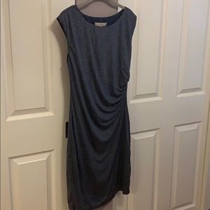 Loft blue dress